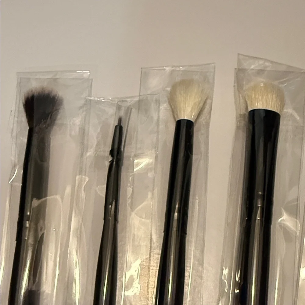 Morphe Sleek Black Brush Set with Carrying Cosmetics Case